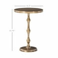 thumbnail image 3 of Powell Malone Round Side Table - Gold, 3 of 10