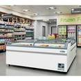 thumbnail image 6 of 78 Inch Manual Defrost Island Chest Freezer 19 cu. ft. Capacity in White, 6 of 10