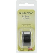 Artistic Wire 26 Gauge 15yd-Shiny Black