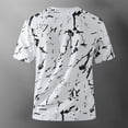 thumbnail image 6 of TEAJOPSUU Men's Graphic Print Sports T-Shirt Quick Dry & Moisture-Wicking Odor-Resistant & Stretchy & Wrinkle Resistant A-White, 6 of 6