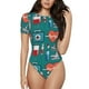 thumbnail image 1 of Fotbe Medical Elements Body de Mujer con Cuello Redondo y Mangas Cortas, Sin Mangas Ajustado, Suave, Cómodo y Básico-XX-Large, 1 of 7