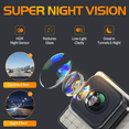 thumbnail image 2 of JH Auto 4K Front and 2K Rear Dash Camera 3 in Screen 32GB Card Included 170 Degree Wide Angle Wi-Fi Night Vision WDR HDR Parking Monitor, 2 of 7