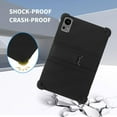 thumbnail image 4 of Hoibon for TECLAST T60 Tablet 12 Inch soft Silicone Case Cover, Rubber Protective Skin Soft Bumper Kids Friendly/Lightweight/Ultra Slim/Shockproof for TECLAST T60 Tablet 12 Android 14 - 2XBlack, 4 of 6