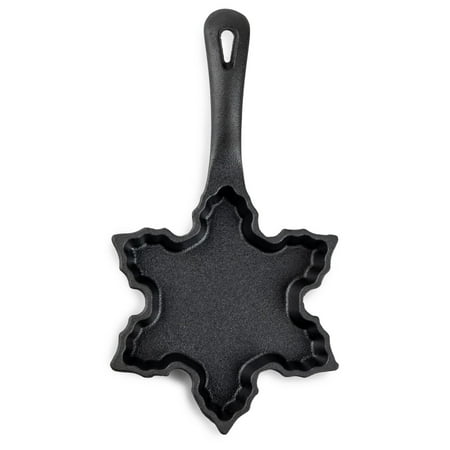 

Brooklyn Steel Co. Mini Cast Iron Skillet – Snowflake Black 9.5″ L x 5.5″