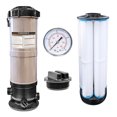 thumbnail image 1 of Swimline Hydrotools Réservoir de Filtration de Piscine à Cartouche 40 SF et Éléments pour Piscines, 1 of 9