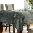 thumbnail image 4 of Yayeee Tablecloths for Rectangular Tables 54 x 54 inch Party Table Cover, Ghosts Playing in A Garden, 4 of 6