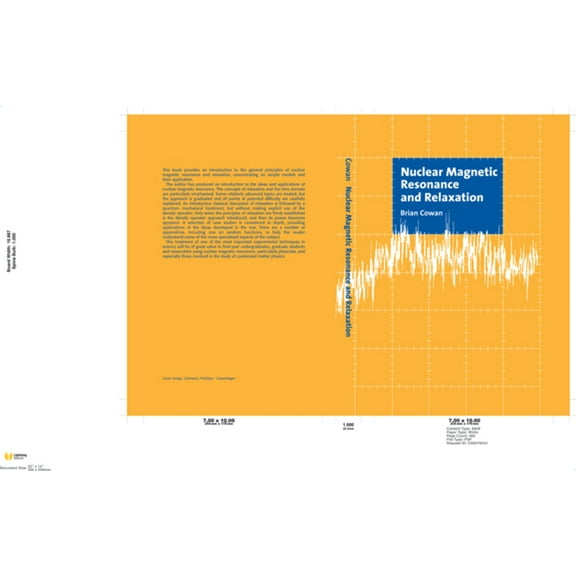 Nuclear Magnetic Resonance and Relaxation, (Hardcover)