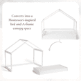 thumbnail image 5 of Little Seeds Trellis House Toddler Bed, 5 of 7