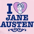 thumbnail image 2 of CafePress - I Love Jane Austen Infant Bodysuit - Baby Light Bodysuit, Size Newborn - 24 Months, 2 of 4