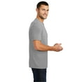 thumbnail image 3 of District Young Mens Very Important Tee V Neck-L (Light Heather Grey), 3 of 6