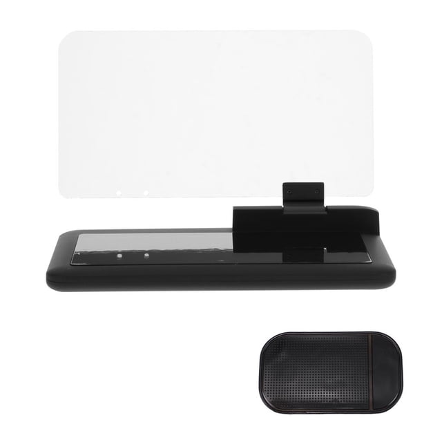 Soporte De Proyección Para Pantalla Frontal De Coche, Negro, Multifuncional, De Alto Rendimiento, Con Alfombrilla Antideslizante, Soporte Para Proyector, Navegación Gps Para Teléfono Vogacara VI005008-00