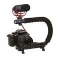 thumbnail image 3 of Cam Caddie Scorpion JR Stabilizer Handle for Nikon/Canon/Sony Video Cameras, Black, 3 of 9