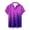 Purple, variant on VSSSJ Hawaiian Shirts for Men Big and Tall Gradient Color Short Sleeve Button Down Collared Cardigan Tops Casual Holiday Comfy Tee Shirt with Pocket Black L