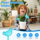 thumbnail image 2 of Uxcell 3-Pack Esferas de Riego para Plantas, 9.8 Pulgadas Forma de Pájaro Auto Riego para Macetas de Interior/Exterior [Azul Lago], 2 of 6