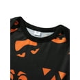 thumbnail image 4 of Halloween Pajamas for Family Glow In The Dark Long Sleeve Tops + Pants, 4 of 9