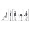 thumbnail image 3 of Bangcool Planche Torsadée de Taille pour Mise en Forme du Corps, Planche d'Équilibre Torsadée pour la Mise en Forme à la Maison, 3 of 10