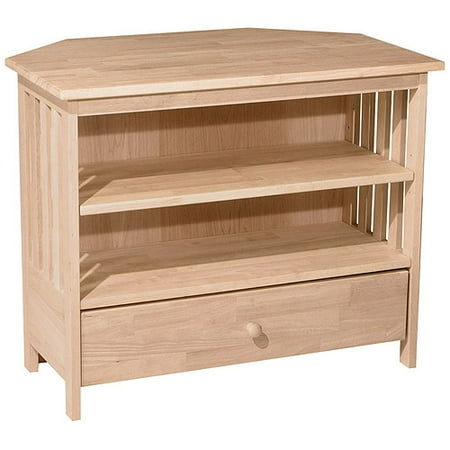 International Concepts Mission Corner Tv Stand For Tvs Up To 40 Unfinished International Concepts Mission Corner Tv Stand For Tvs Up To 40 Unfinished