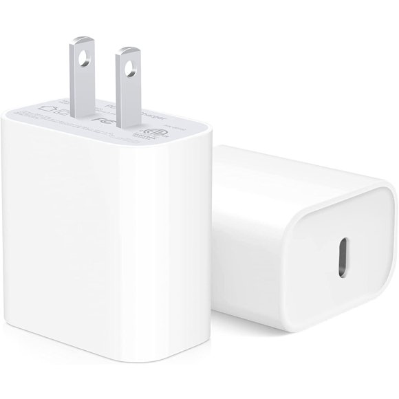 20W USB-C Power Adapter - 2 pack