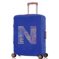 thumbnail image 1 of 2024 Luggage Covers Travel Accessories Suitcase Cover Protector Reusable Washable 18-32inch Text Letter Printed Pattern Series 8text N XL, 1 of 6