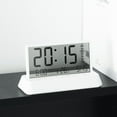 thumbnail image 4 of Indoor Thermometer Digital Alarm Clock Daily Use Room Temperature Monitor, 4 of 9