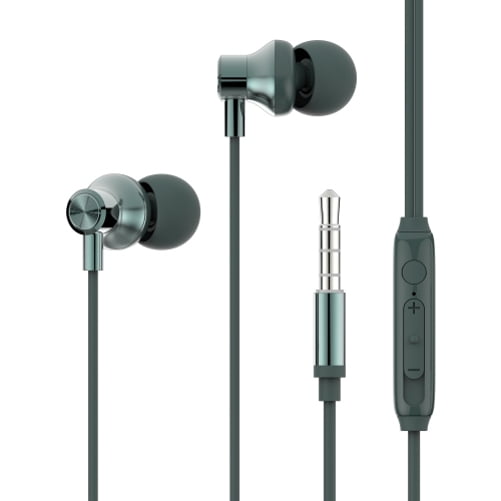 Hi-Fi Sound Wired Earphones for Orbic Myra 5G UW, Magic 5G Phones - Headphones Handsfree Mic Headset Metal Earbuds In-ear Earpieces Microphone Q1R