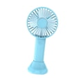 thumbnail image 4 of Ventilador de de mano, aire acondicionado, ventilador de bolsillo multifuncional, ventilador de refrigeración de aire, ventilador portátil Azul, 4 of 9