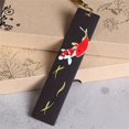 thumbnail image 5 of Chinese Style Painted Koi Carp Sandalwood Bookmark Retro Tassel Pendant Lucky Book Mark School Office Reading Stationery, 5 of 5