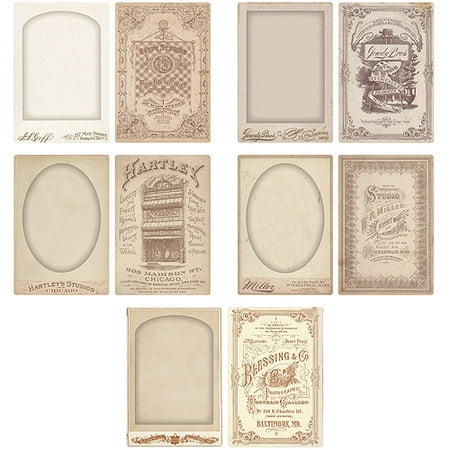 Idea-Ology Cabinet Card Frames, 5/pkg, 4