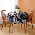 thumbnail image 3 of Round Tablecloth Spring Summer flower Round 60 x 60 Inch Table Cover for Party Dinner Picnic, 3 of 5