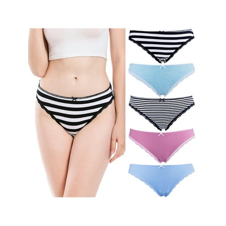 

Women s Assorted Cotton Hipster Underwear 5 Pack