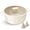 Coconut White, variant on PRICUSIS 7 QT Nonstick Stock Pot with Silicone Rim Glass Lid, Oven-Safe, Induction Compatible, Dishwasher Safe