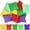 2.7in-10 Pcs, variant on Small Colorful Nylon Bean Bags for Hand Toss Games - Outdoor Cornhole Bean Bags, Bean Bags for Tossing, Tossing Bags for Sports, Backyard, and Family Activities (2.7in-10 Pcs Random Colors)