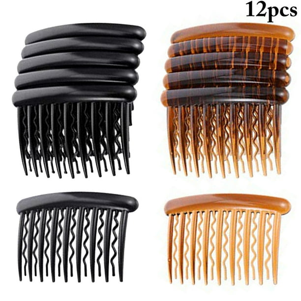 12PCS Hair Side Comb 21 Teeth Wave Hair Comb Hair Accessories for Women ...