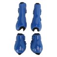 thumbnail image 1 of Bottes de Jambe de Cheval, Protège-Cheval Léger pour Cheval Ensemble Bleu de Quatre, 1 of 8
