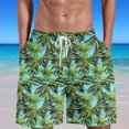 thumbnail image 1 of Puntoco Pantalones Cortos Para Hombre, Informales, Cómodos, Con Bolsillos Con Cordón, Pantalones Cortos Con Cintura Elástica, Color Rosa Xxxxl, 1 of 5