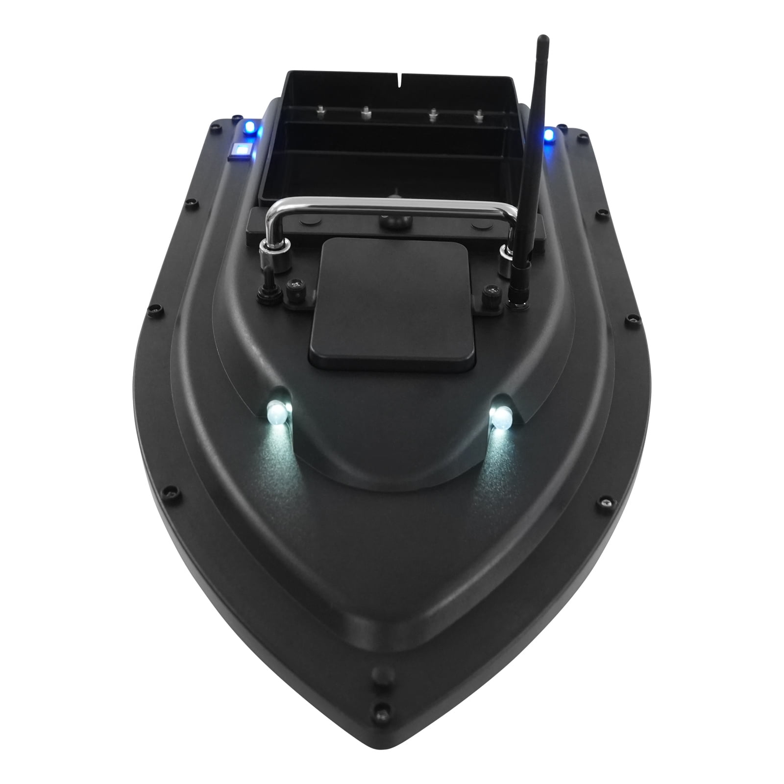 Fishing Bait Boat with GPS, LED Screen, 4.4lbs Load Capacity, 1968.5ft Range, Remote Control Fishing Drone for Lake & Reservoir