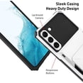 thumbnail image 4 of Wallet Case for Samsung Galaxy S23 Plus Case with 4-Card Credit Card Holder Slot Shockproof Cover Hybrid Heavy Duty Protection Armor Phone Case Compatible with Samsung Galaxy S23 Plus-White, 4 of 6