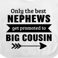 thumbnail image 4 of Inktastic Only the Best Nephews Get Promoted to Big Cousin Boys or Girls Baby Bib, 4 of 4