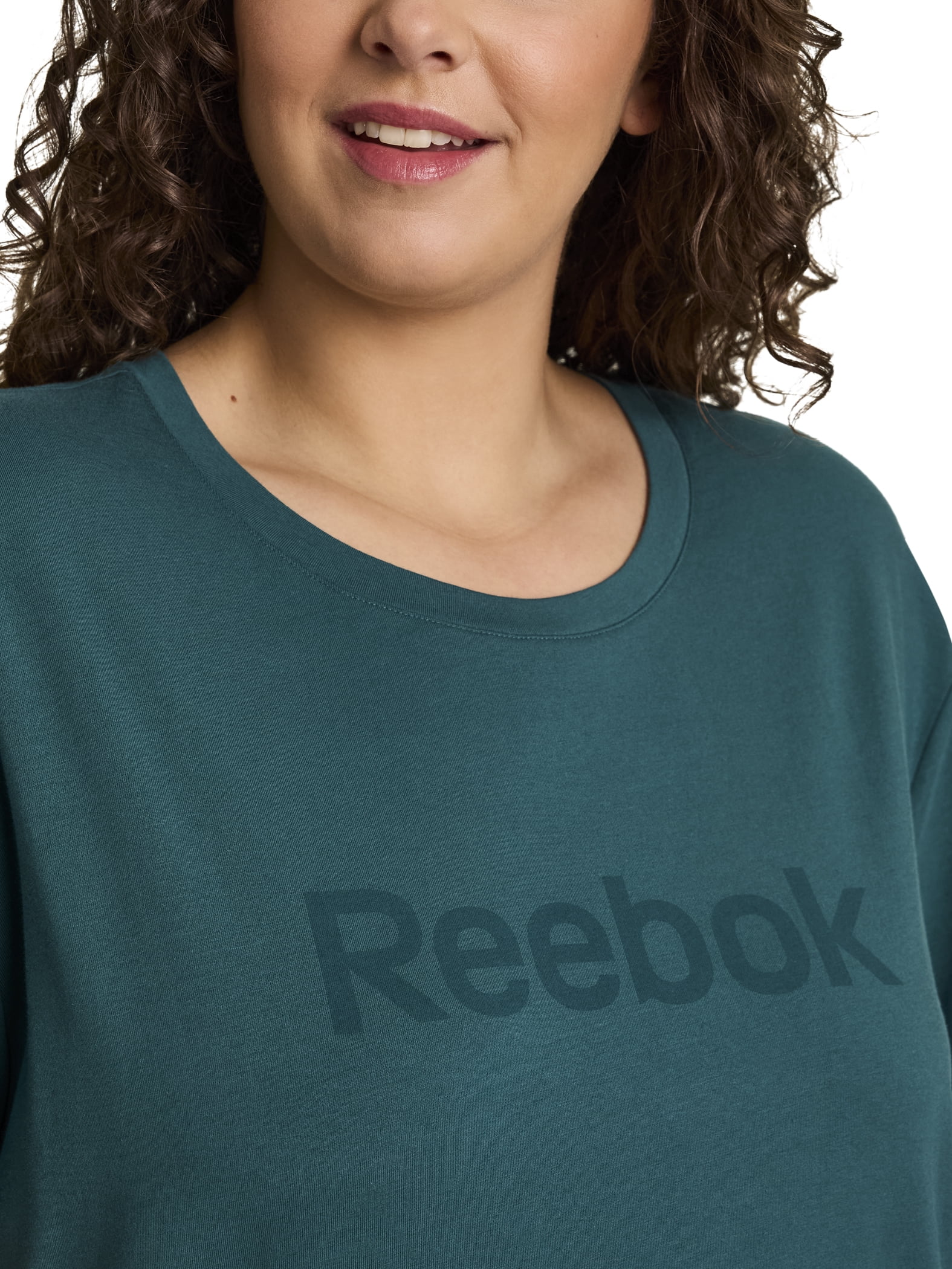 Reebok Women's Identity Short Sleeve Tee, Sizes XS-4X