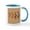 White/Blue Inside, variant on CafePress - Vintage Easter Bunnies In Egg Costumes Mug - 11 oz Ceramic Mug - Novelty Coffee Tea Cup