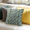 thumbnail image 3 of BANET  Soft Plush Short Wool Velvet Decorative Throw Pillow Covers Luxury Style Cushion Case Pillow Shell for Sofa Bedroom Farmhouse Square 18x18in, 3 of 5