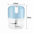 thumbnail image 4 of Compact Electric Garlic Mincer with USB Charging for Ginger, Onion, and Vegetables Processing in Kitchen, 4 of 5