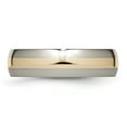 thumbnail image 3 of Titanium 14k Gold Inlay 6mm Ring Man Wedding Precious Metal   For Dad Mens  For Him, 3 of 10