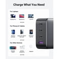 thumbnail image 4 of UGREEN 100W USB C Charger, Nexode 4-Port GaN Foldable Compact Fast Wall Charger for Laptop, compatible for MacBook, compatible for iPad, compatible for iPhone, Steam Deck, 4 of 9