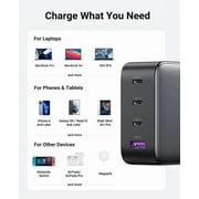 UGREEN 100W USB C Charger, Nexode 4-Port GaN Foldable Compact Fast Wall Charger for Laptop, compatible for MacBook, compatible for iPad, compatible for iPhone, Steam Deck