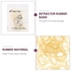 thumbnail image 3 of 4 Packs Of Braces Orthodontic Rubber Bands Dental Supplies (light Yellow), 3 of 5
