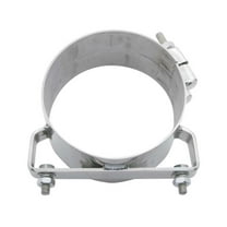 United Pacific 10324 Exhaust Clamp 7", Stainless, Wide Band