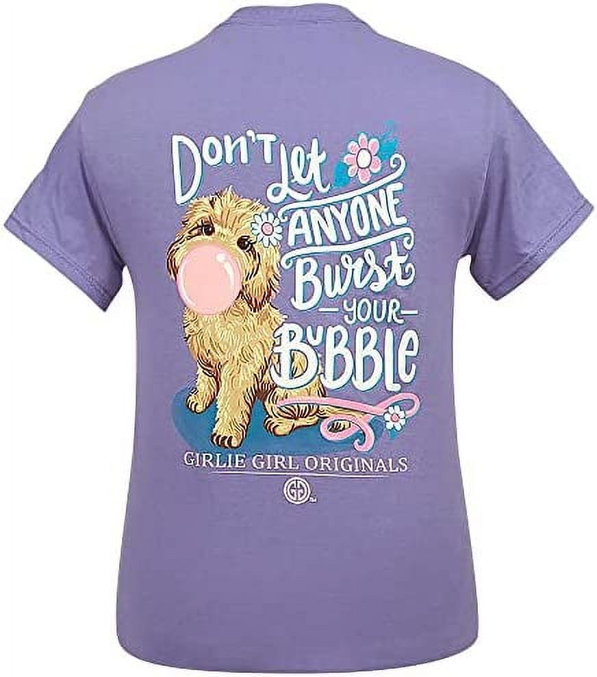 Girlie Girl Originals \"Proud Y'all\" American 2706 Lt. Blue Short Sleeve...