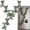 18 Ivy Leaves, 3 Stems, Y Connector, variant on Magnetic Ivy for Fridge, Realistic 3D Leaf Design & Flexible Adjustable Stems for Refrigerator Kitchen Office Whiteboard Home Decor