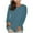 Navy, variant on Oalirro Tops for Women Trendy Casual Women's Fashion Solid Loose Long Sleeve T-shirt Pullover Tops Clothes under $5.00